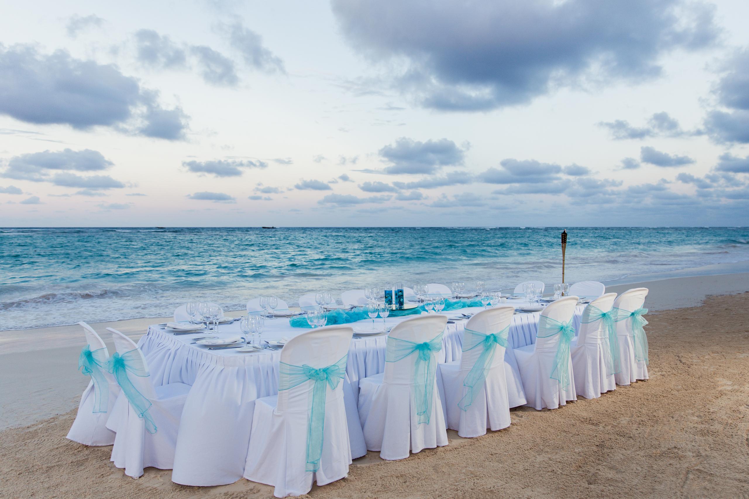 Bahia Principe Grand Bavaro Punta Cana Exterior photo Beach wedding reception